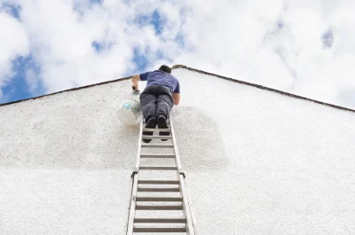 Peinture extérieure à la Grigonnais — façades et ravalement